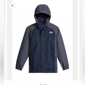 North Face Hyvent Lightweight Rain Jacket Mesh Lined Hooded